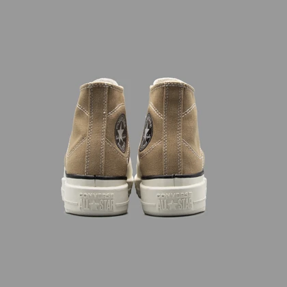 کانورس کانستراکت خاکی ساق‌دار Converse Construct Khaki Hightop