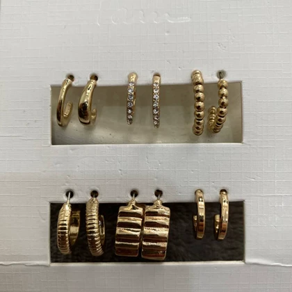 ست گوشواره زنانه آی ام کد Z-TD22