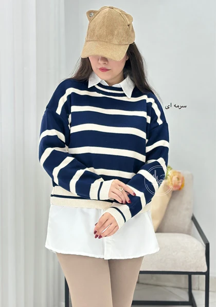 پلیور بافت زبرا