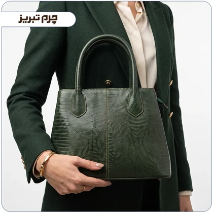 کیف دستی مجلسی زنانه چرم مدل GL135