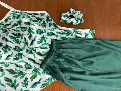 ست نیم‌تنه و شلوارک مدل 082