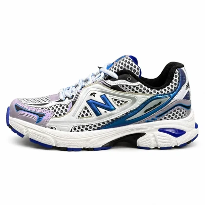 کتانی زنانه مدل نیوبالانس 1064 (کیفیتاورجینال) سفید آبی New Balance