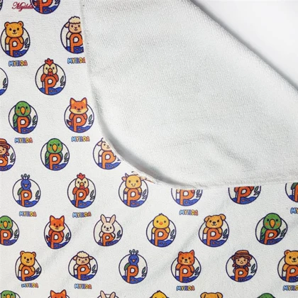 حوله استخری ماییلدا طرح مزرعه حیوانات کد 5540 سایز 155x80 سانتی متر