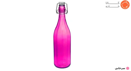 بطری شیشه ای دکوور طرح کنگره کد 7264