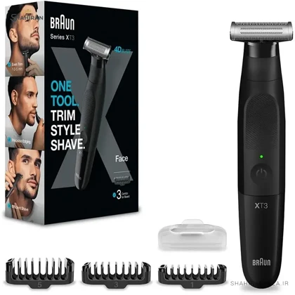 ماشین اصلاح صورت و بدن براون مدل BRAUN XT3100