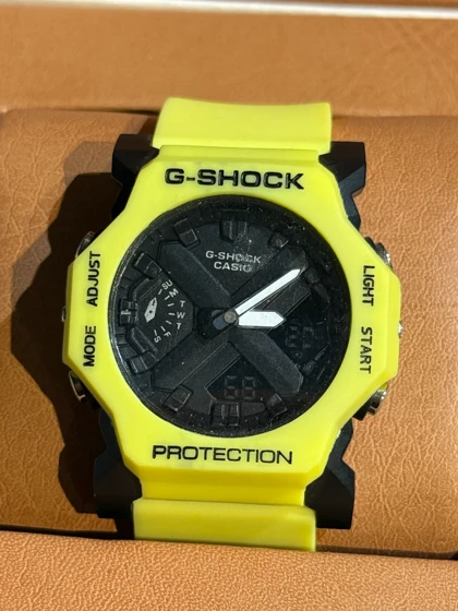 ساعت اسپرت طرح جی شاک جی2300 زرد