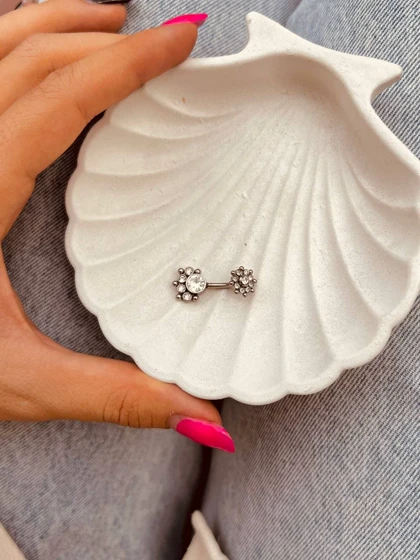 پیرسینگ ناف استیل