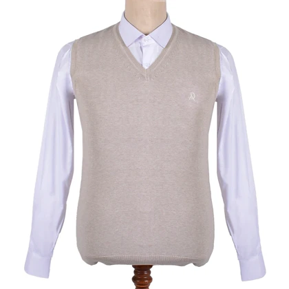 ژیله یقه هفت مردانه کرمی