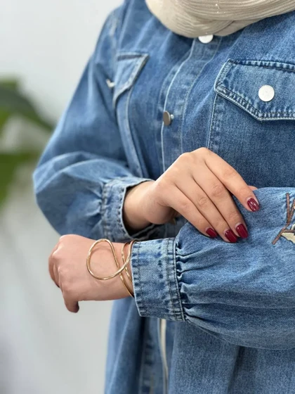 کت جین گلدوزی آیسو نادیا