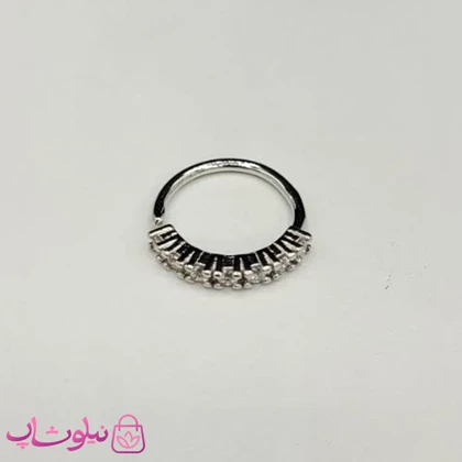پیرسینگ دیث بینی مدل نگینهای سفید کد 110