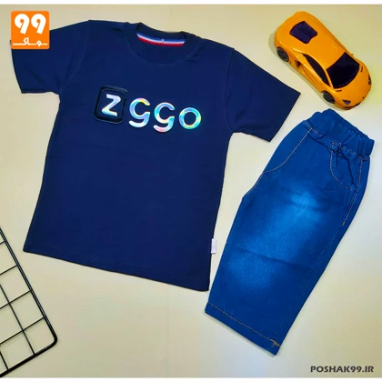 ست تیشرت شلوارک پسرانه ZIGGO