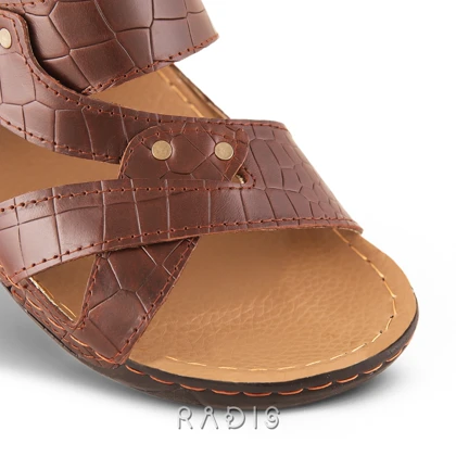 صندل مردانه چرم رادیس مدل Tavin کد 581-M.PRM