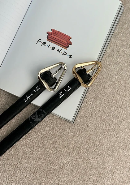 کمربند سگک دار باریک