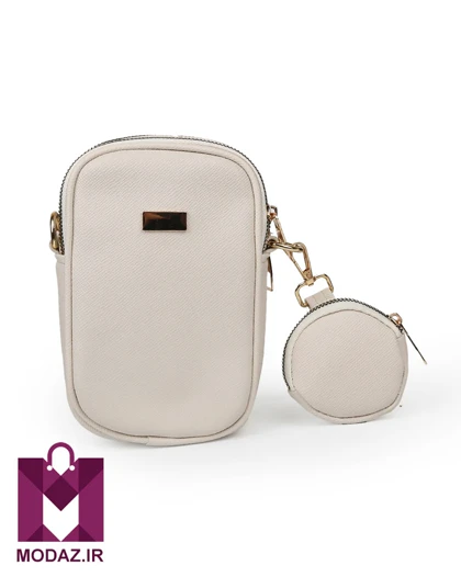 کیف زنانه چرمی کمری دو زیپ چارلی K167