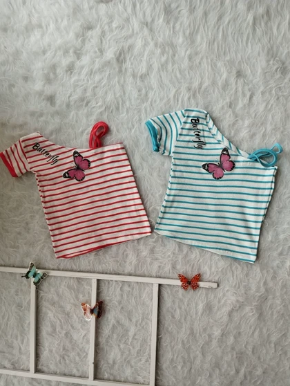 کراپ رومی پروانه زنانه کد 403093