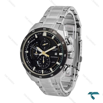 ساعت کاسیو ادیفایس EQS-600 مردانه نقره ای عقربه طلایی Casio-6665-G