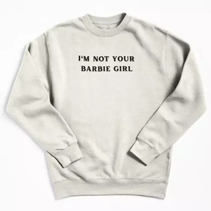 دورس باربی | دورس barbie طرح i´m not your Barbie رنگ سفید و مشکی کد 141881