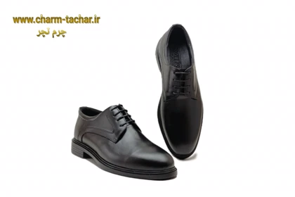 کفش مردانه رسمی مدل دربی چرم طبیعیsi120