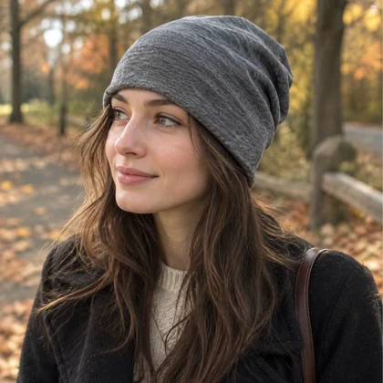 کلاه بافت زنانه آی ام کد Z-HC02