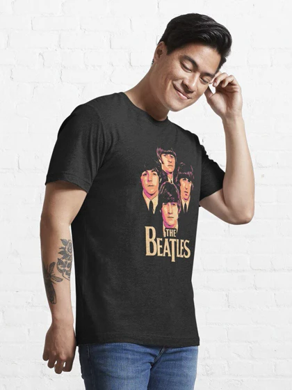 تیشرت گروه موسیقی beatles بیتلز big mouth Essential کد 183516