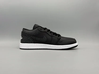 کتانی نایکی جردن1 لو بلک الفنت/Nike Air Joradan1 low Black Elephant