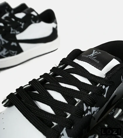 کفش کتانی مردانه و زنانه NIKE LOUIS VUITTON x travis scott مدل 6646