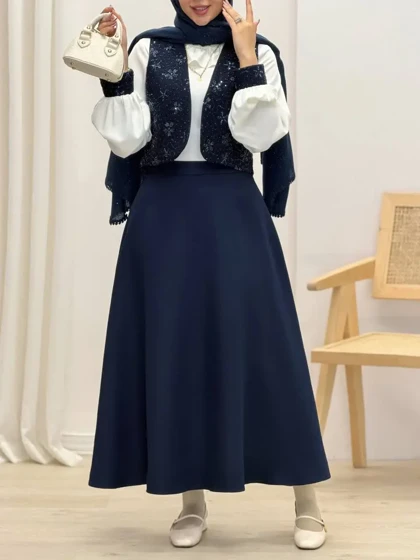 3983- ست سه تیکه مزونی سروناز