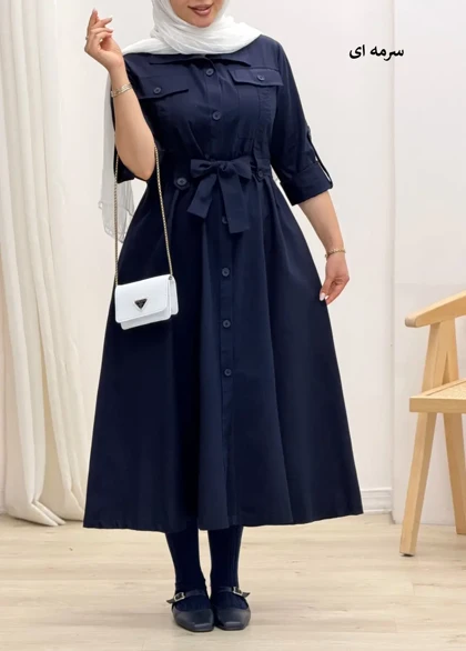 4280-مانتو مزونی شانی