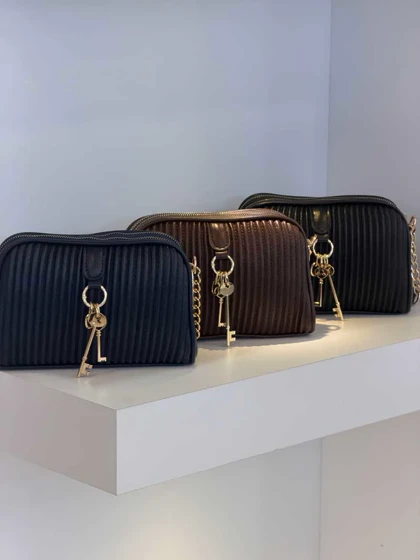 کیف دوشی چرم آنائل کد103200463
