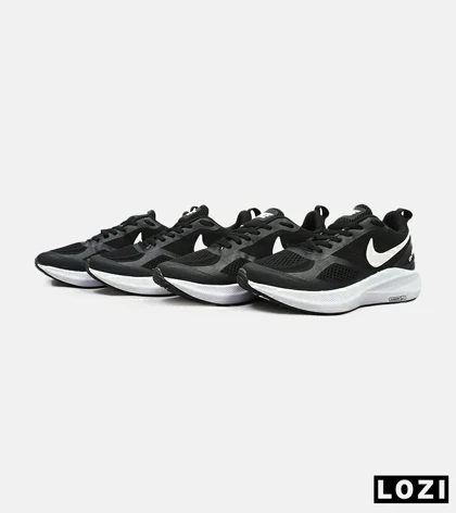 کفش کتانی مردانه و زنانه مشکی سفید Nike guide 10 مدل 3184