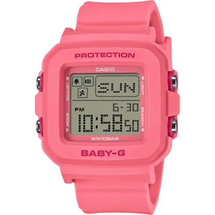 ساعت مچی دیجیتال زنانه کاسیو Casio مدل BGD-10KH-4DR ضد ضربه