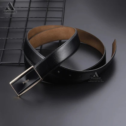 کمربند مردانه مینیمال Leather Belt BL141