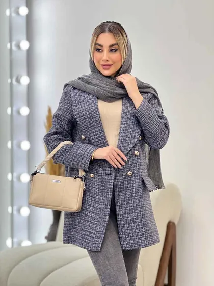 مانتو شنل شش دکمه