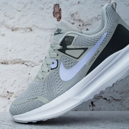 کفش کتانی زنانه نایک ایر زوم طوسی (Nike Air Zoom) کد 3013