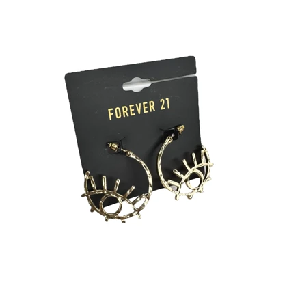 گوشواره زنانه مدل خورشید برند forever21