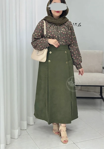 ست شومیز و دامن ملیسا