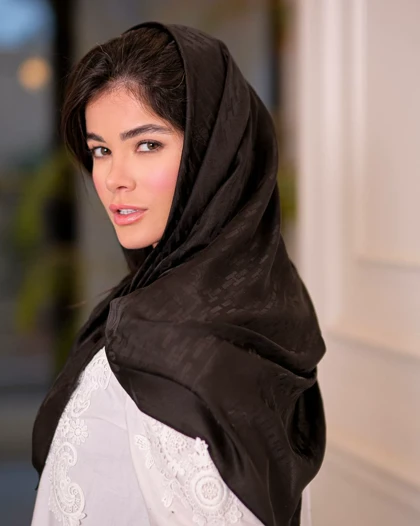 روسری ابریشم ژاکارد (قواره 90) 30151