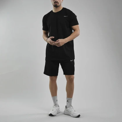 ست تیشرت و شلوارک اسپرت نایک مدل DS-JDI-4K1063 مشکی