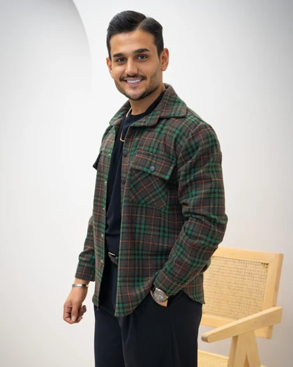 پیراهن پشمی یلدایی_کد4724