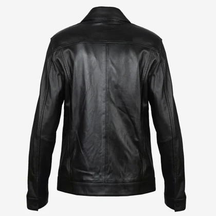 کاپشن چرم طبیعی گوسفندی مردانه مونو mono مدل K0009
