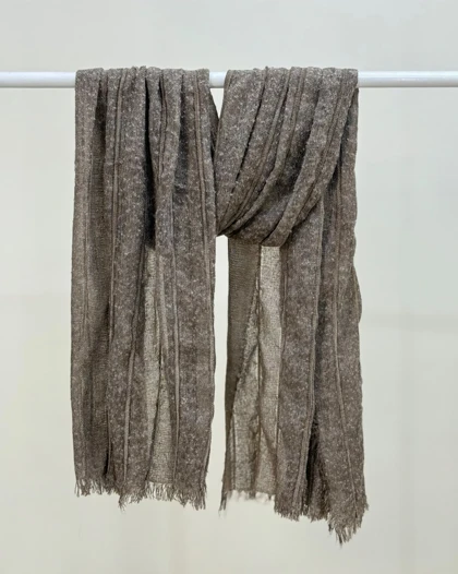 شال پاییز کنفی خطی