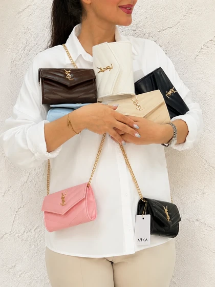 کیف پاسپورتی دخترانه ysl مدل ریحانا
