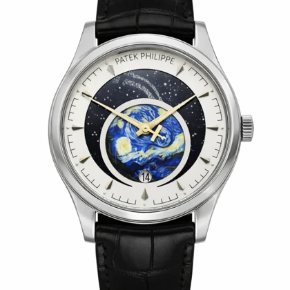 ساعت مچی هنری مردانه پتک فیلیپ مدل ون گوک موتور اصلی