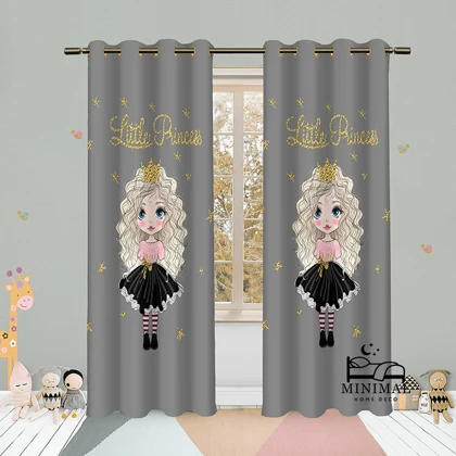 پرده کودک طرح فانتزی مدل W4914