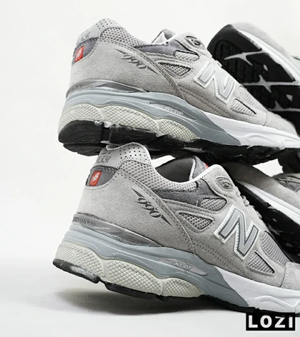 کفش کتانی سبز طوسی NEW BALANCE 990