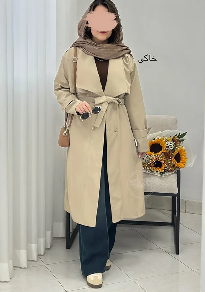 بارانی بلند کامیلا