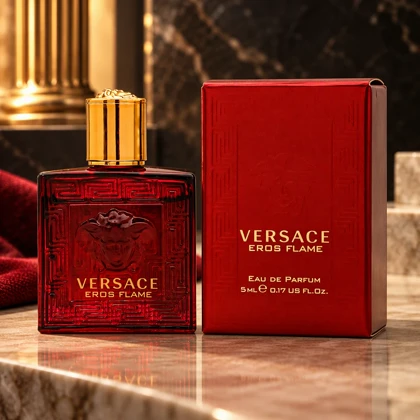 تستر ادکلن ورساچه مردانه اروس فلیم 5 میل Versace-8877-5-G