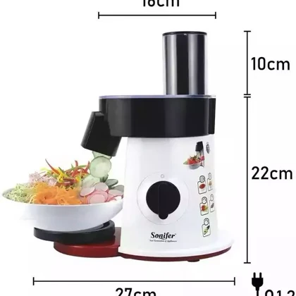 سالاد ساز و خردکن برقی چندکاره سونیفر Sonifer 5-in-1 Salad Maker مدل SF-5505