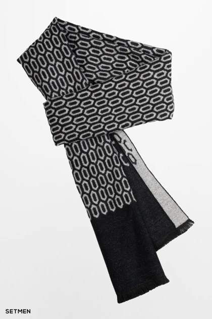 شال گردن مردانه پشمی