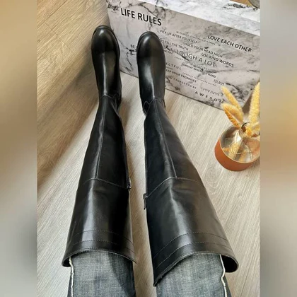 بوت بلند بالای زانوی پشت بندی _ 1313